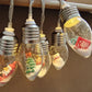 🎄Vintage świąteczna girlanda dekoracyjna — lampki LED🎅💡