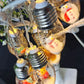 🎄Vintage świąteczna girlanda dekoracyjna — lampki LED🎅💡