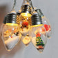 🎄Vintage świąteczna girlanda dekoracyjna — lampki LED🎅💡