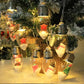 🎄Vintage świąteczna girlanda dekoracyjna — lampki LED🎅💡