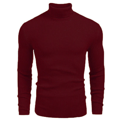 💖  Men's Soft Knit Turtleneck Sweater