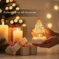 ✨🎄Ręcznie wykonana obrotowa szklana ozdoba choinkowa