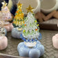 ✨🎄Ręcznie wykonana obrotowa szklana ozdoba choinkowa