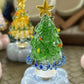 ✨🎄Ręcznie wykonana obrotowa szklana ozdoba choinkowa