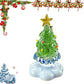✨🎄Ręcznie wykonana obrotowa szklana ozdoba choinkowa