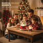 🔮Świąteczna kryształowa kula śnieżna z lampkami LED🎄