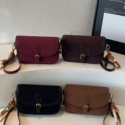 💞Damską torebkę typu crossbody (z ozdobną klamrą)