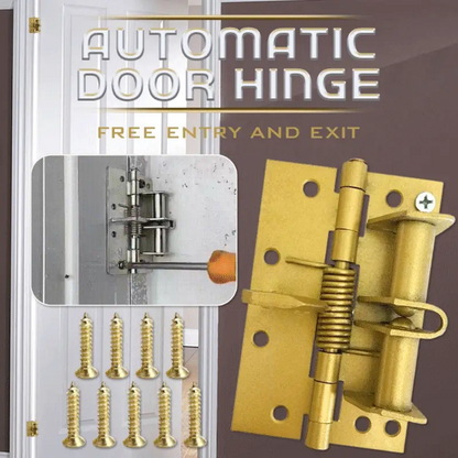 🚪Samozamykający się zawias sprężynowy (z śrubami)