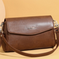 👜✨Klasyczna damska torebka z klapką i paskiem na ramię