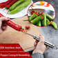 🌶️Kup 1 i otrzymaj 1 gratis🌶️Nierdzewna stalowa łyżka do usuwania pestek z papryczek chili