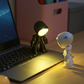 Kreatywna mini lampa stołowa w kształcie robota
