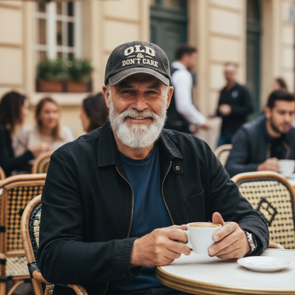 🧢Unisexowa czapka baseballowa z regulacją i napisem w stylu retro