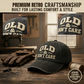 🧢Unisexowa czapka baseballowa z regulacją i napisem w stylu retro