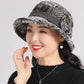 👒Damski kapelusz cloche w stylu vintage z imitacji wełny w kratę
