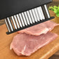 🥩Rozpieracz do mięsa z 48 ostrzami ze stali nierdzewnej – Rozbijanie w kilka sekund, można myć w zmywarce, w tym bezpieczna osłona do przechowywania! 🔪