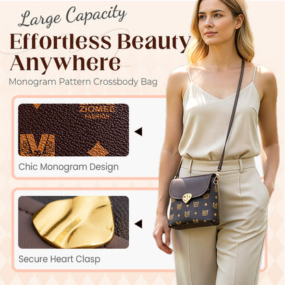 ✨Damską torebkę crossbody z monogramem