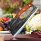 🔪 Wielofunkcyjny, oszczędzający siłę nóż kuchenny ze stali nierdzewnej 🍖