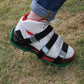 Buty do spulchniania trawnika ogrodowego