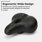 Ergonomiczne, oddychające siodełko rowerowe z pianką z pamięcią kształtu