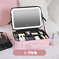 Przenośna kosmetyczka z lusterkiem LED