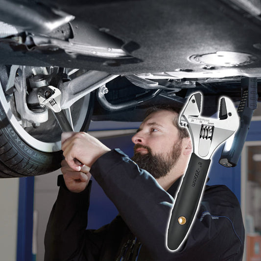 🔧Wielofunkcyjny klucz zapadkowy z szeroką szczęką