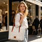 🌸👜Elegancka koronkowa torba z dużą pojemnością