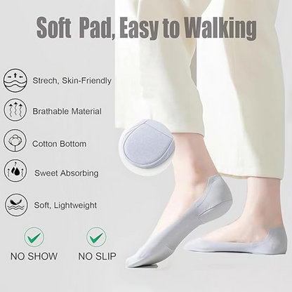 ✨🧦Przewiewne skarpetki z niską cholewką dla kobiet - 5 par💨