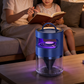 🦟 Wewnętrzna lampa LED do zwalczania komarów – biomimetyczna pułapka na komary z promieniowaniem UV i lampka nocna – ciche, bezpieczne i wolne od chemikaliów urządzenie do zwalczania komarów 💡