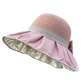 👒🌸Przewiewna czapka z daszkiem z dzianiny, ozdobiona kokardką🌞