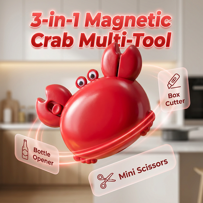 ✨1+1 gratis🦀Wielofunkcyjny otwieracz do butelek w kształcie kraba z magnesem🔧