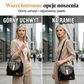 ✨Błyszcząca damska torebka w wzór skóry krokodyla👜