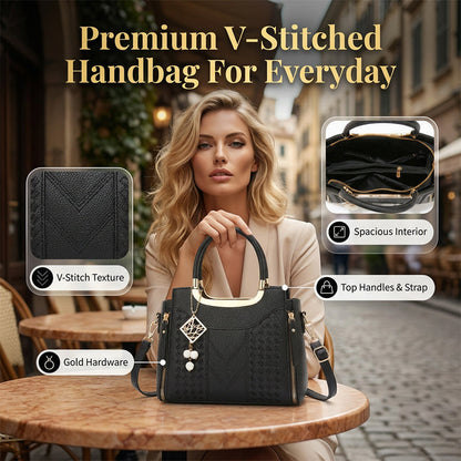 💞Elegancka damska torebka z paskiem na ramię👜