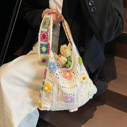 🌸Szydełkowa damska torba na ramię w stylu etnicznym