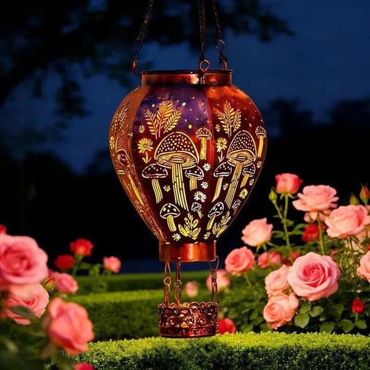 ✨🍄Lampiony w kształcie balonów zasilane energią słoneczną – lampy ogrodowe💡