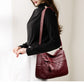👜✨ Damską torebkę na ramię z PU – wzór w szachownicę, wiele przegródek, regulowany pasek na ramię🌸