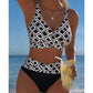 👙🌊Dwuczęściowy bikini z wysokim stanem dla kobiet
