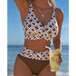 👙🌊Dwuczęściowy bikini z wysokim stanem dla kobiet