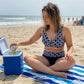 👙🌊Dwuczęściowy bikini z wysokim stanem dla kobiet