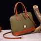💖👜Klasyczna, elegancka damska torebka z zaokrąglonym dnem