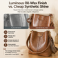 👜✨Damska torebka typu bucket w stylu retro o dużej pojemności, noszona na ramię