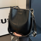 👜✨Damska torebka typu bucket w stylu retro o dużej pojemności, noszona na ramię