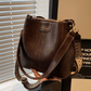 👜✨Damska torebka typu bucket w stylu retro o dużej pojemności, noszona na ramię