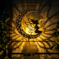 🌙💡Dekoracyjny żyrandol z dzwoneczkami solarnymi i wiatrowymi🌟
