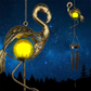 🌙💡Dekoracyjny żyrandol z dzwoneczkami solarnymi i wiatrowymi🌟