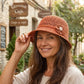 👒🌞Elegancka czapka rybaka w stylu retro z ochroną przeciwsłoneczną