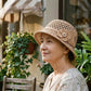 👒🌞Elegancka czapka rybaka w stylu retro z ochroną przeciwsłoneczną