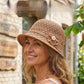 👒🌞Elegancka czapka rybaka w stylu retro z ochroną przeciwsłoneczną