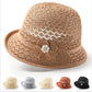 👒🌞Elegancka czapka rybaka w stylu retro z ochroną przeciwsłoneczną