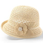 👒🌞Elegancka czapka rybaka w stylu retro z ochroną przeciwsłoneczną