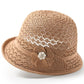 👒🌞Elegancka czapka rybaka w stylu retro z ochroną przeciwsłoneczną